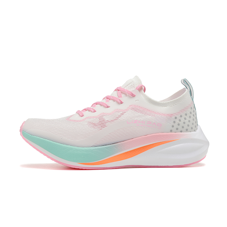LIZHIPAO Running Shoes Unisex Low Top Mismatched Color/Neon White & Pink & Blue