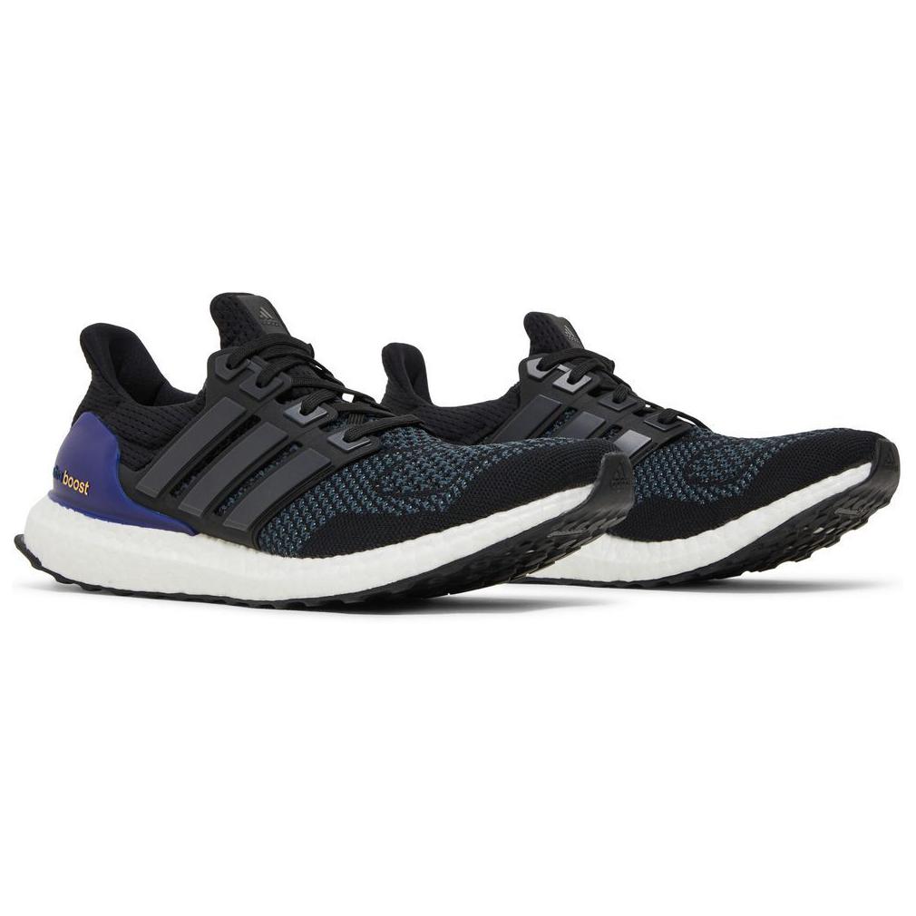 Adidas Ultraboost 1.0 Breathable And Lightweight Low top Casual Running Shoes Unisex Black White Blue 2020 Edition