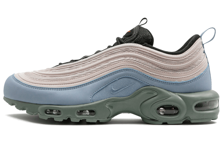 Nike Air Max Plus Comfortable Sports Shock Absorbing Support Low-top Air Cushion Casual Running Shoes Uniform for Men and Women Blue Rose Gold