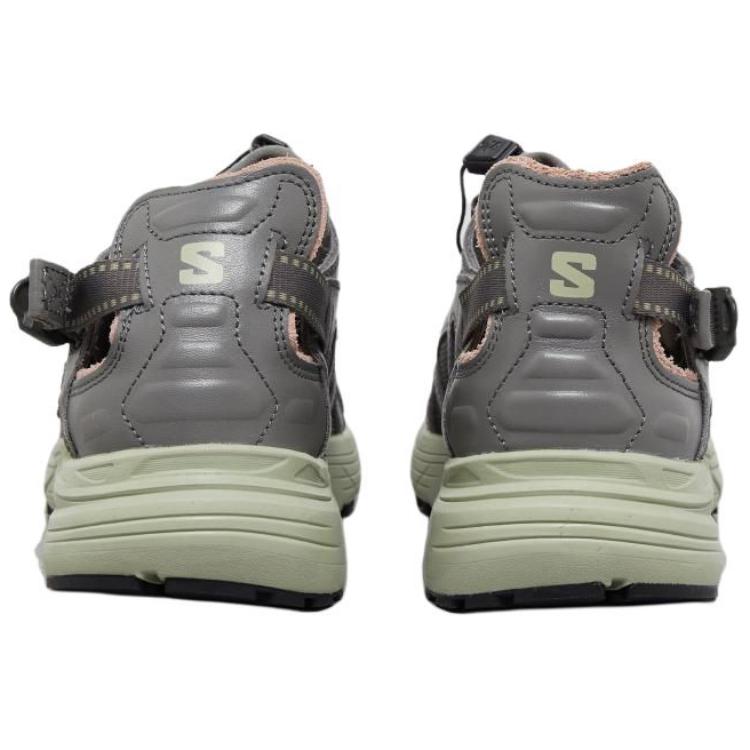 SALOMON Techsonic Slip Resistant And Breathable Slip Resistant And Breathable Low top Casual Running Shoes Unisex Gray