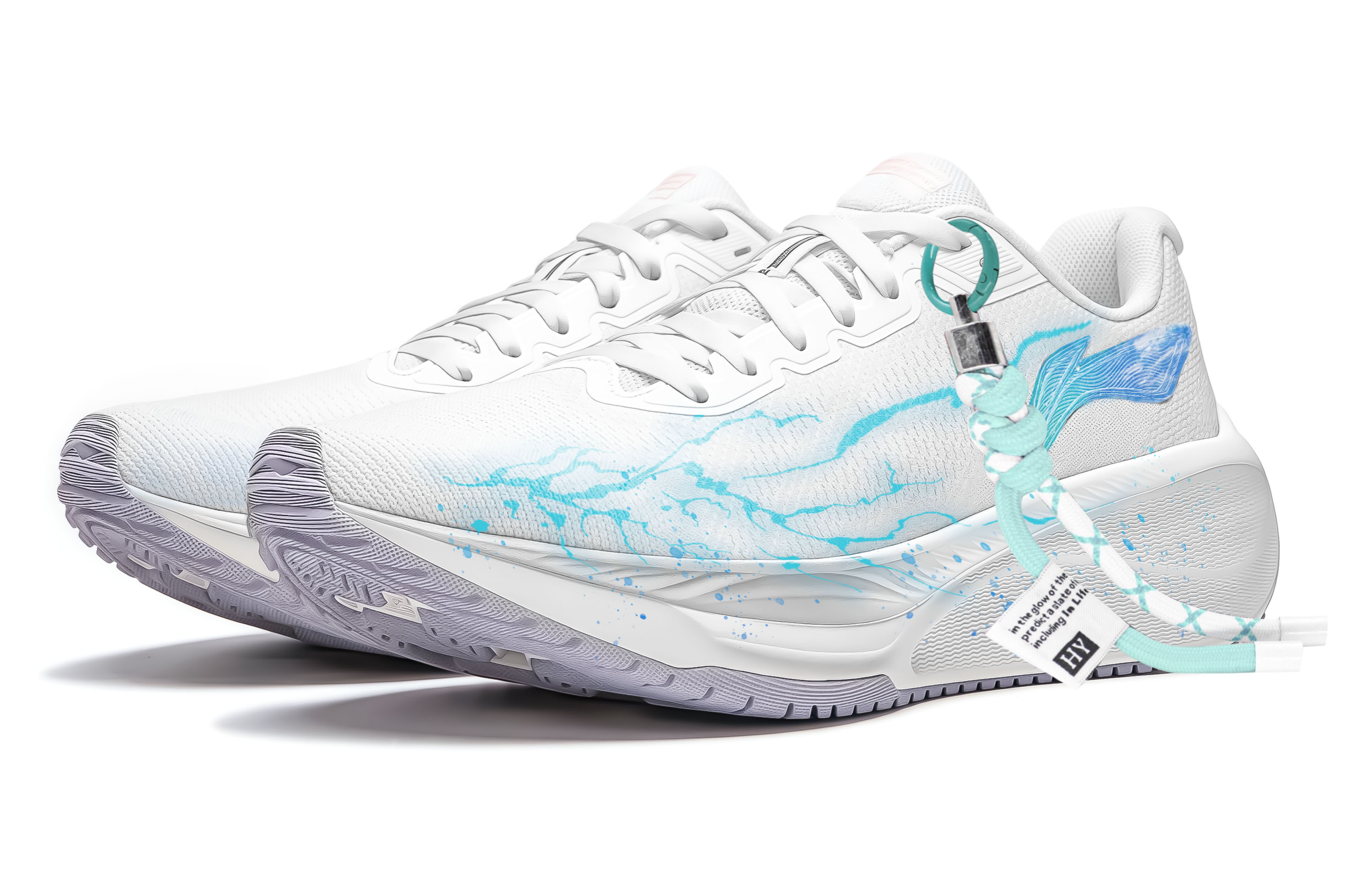 Li Ning MINE JUMP 2.0 V2 Running Shoes Women’s Low Top White
