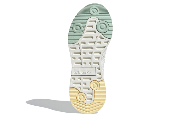 Женские кроссовки adidas originals SL Andridge PU (бело-серые) — фото 5