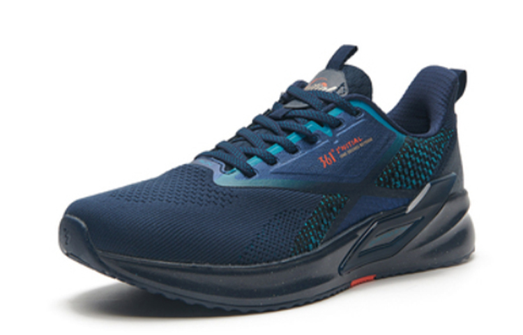 361° Breathable Lightweight Breathable And Lightweight Low top Running Shoes Men’s Blue Teal