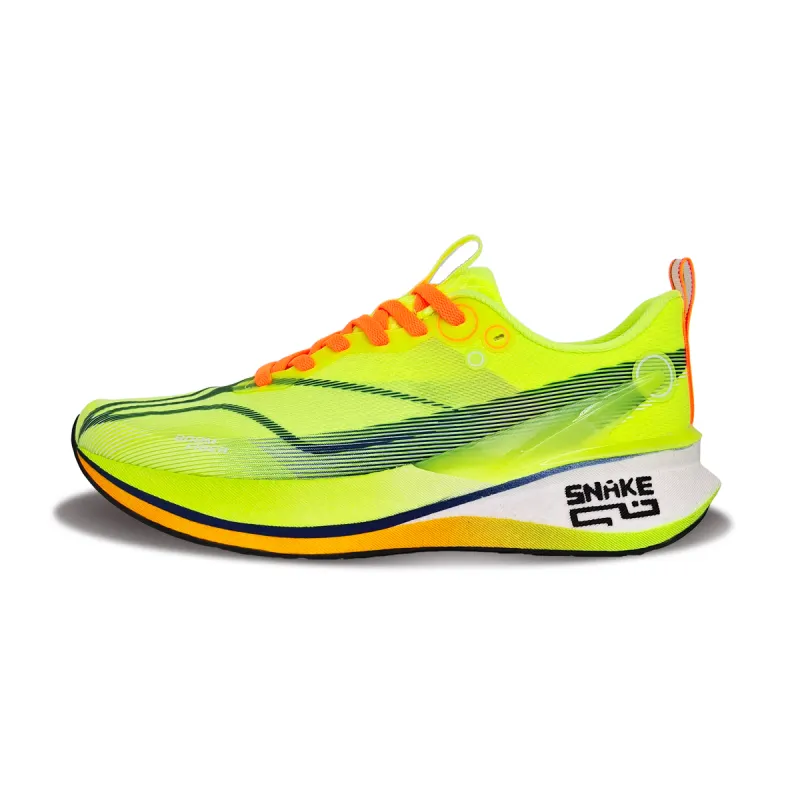 Li Ning Red Hare 8PRO Cushioning Slip Resistant Abrasion Resistant Low top Casual Running Shoes Men's Neon Orange Green