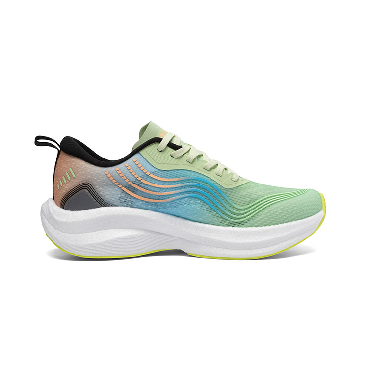 LPMX Running Shoes Men’s Low Top Light Pea Teal Green