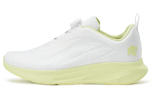 DESCENTE Enerzite Cushioning Slip Resistant Abrasion Resistant Low top Running Shoes Men's Lemon
