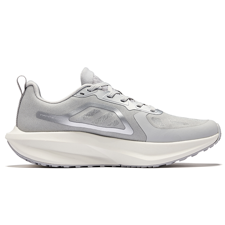 Erke Cushioning Rebound Low top City Commuting Running Shoes Men’s Mist Gray Bright Silver