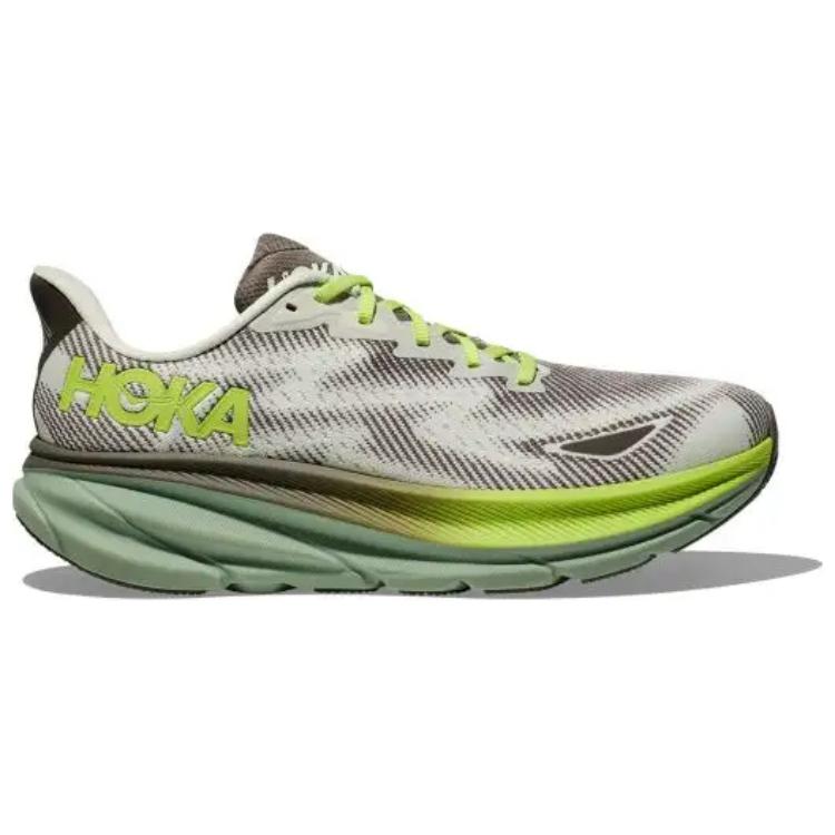 HOKA ONE ONE Clifton 9 Slip Resistant Abrasion Resistant Low top Super Lightweight Foam Midsole Casual Running Shoes