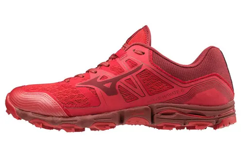 Mizuno Textile, Synthetic Leather Slip Resistant, Abrasion Resistant, Breathable Low top Running Shoes Men's China Red