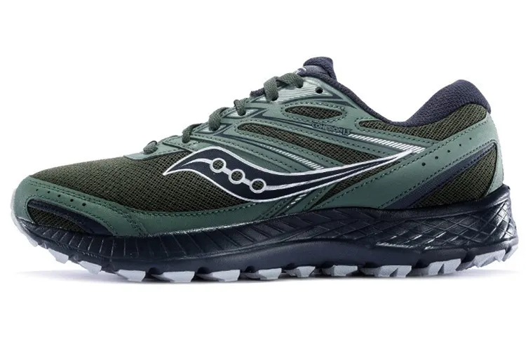 Saucony Cohesion 13 Mesh Cushioning Slip Resistant Abrasion Resistant Low top Trail Running Shoes Men's
