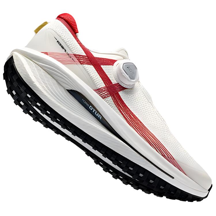 Anta Champion All Weather Collection Cushioning, Wear Resistant Low top Running Shoes Men’s White Red