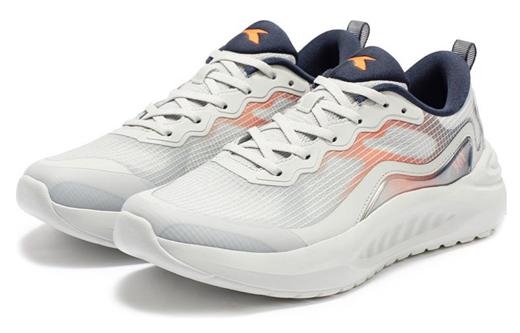 361° Breathable Mesh Low top Running Shoes Men’s Gray Blue
