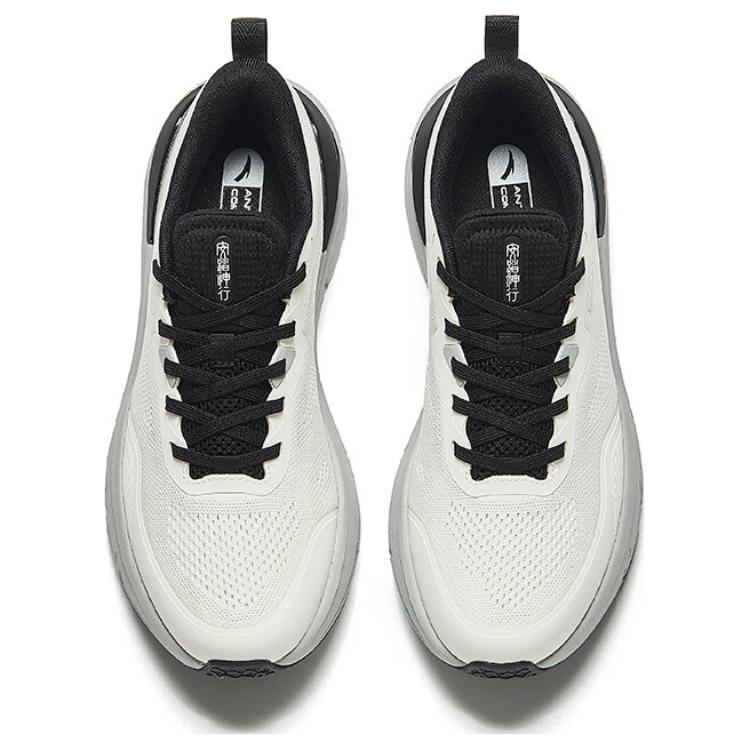 Anta Cushioning Low top Running Shoes Men’s White Black