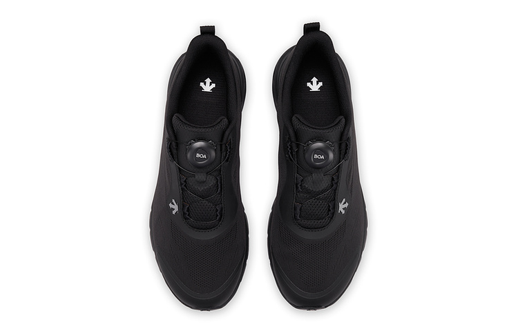 DESCENTE RUNNING Cushioning Slip Resistant Breathable Low top Running Shoes Men’s Black