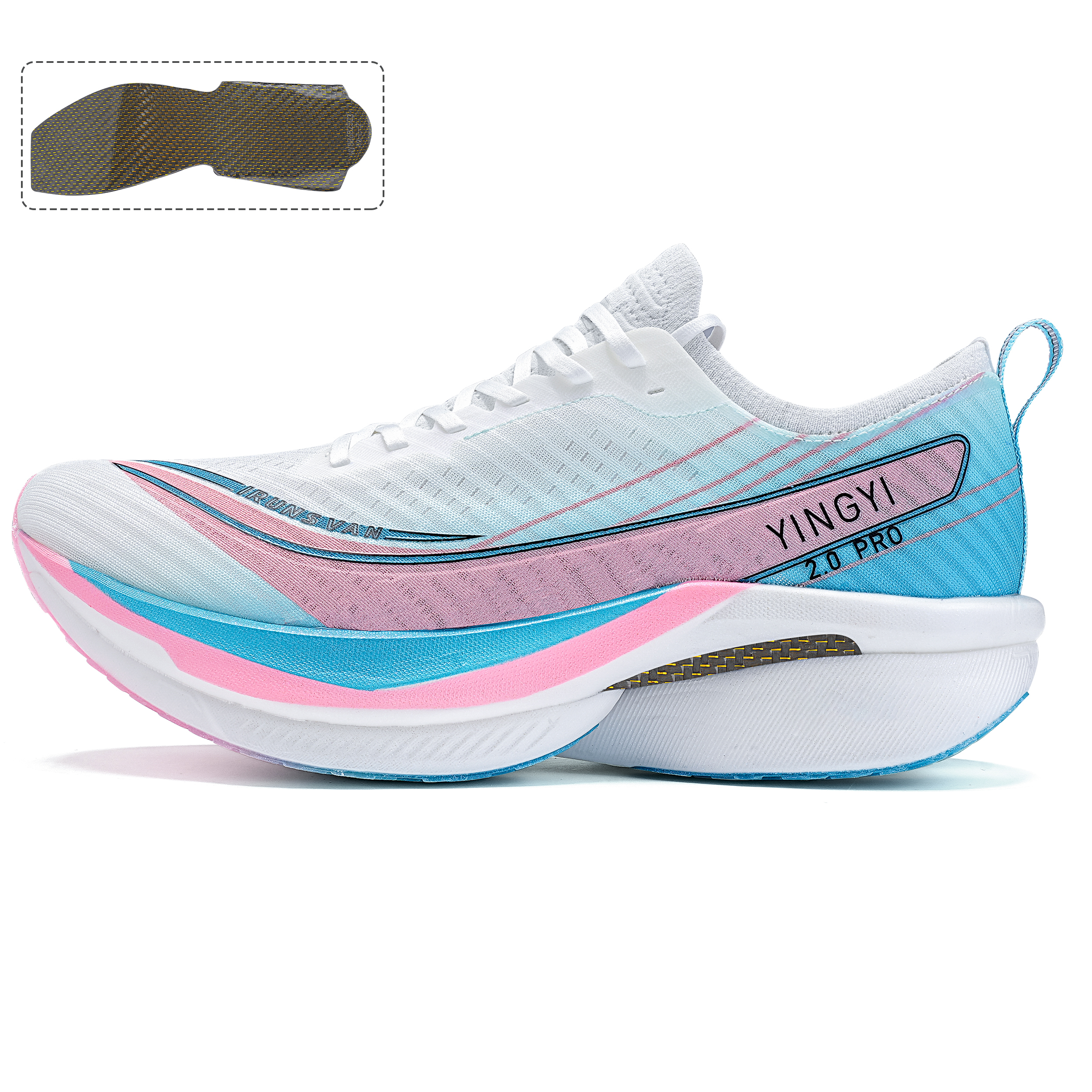 IRUNSVAN Running Shoes Unisex Childhood Sweethearts