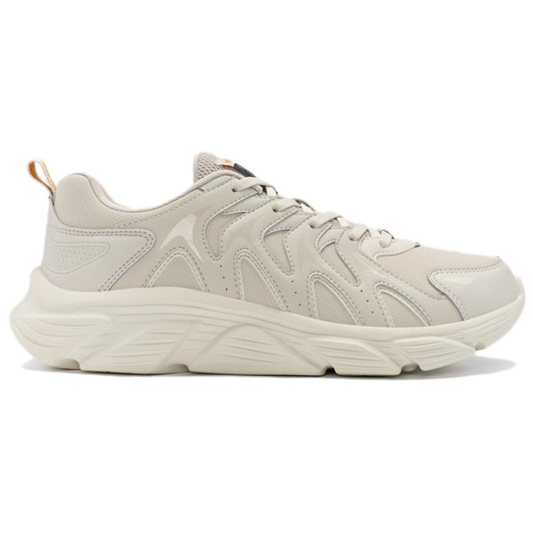 XTEP Abrasion Resistant Low top Casual Running Shoes Men’s Beige