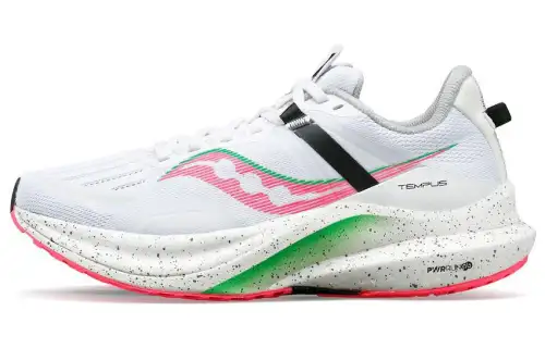 saucony Women's Tempus 'White ViZiPink'