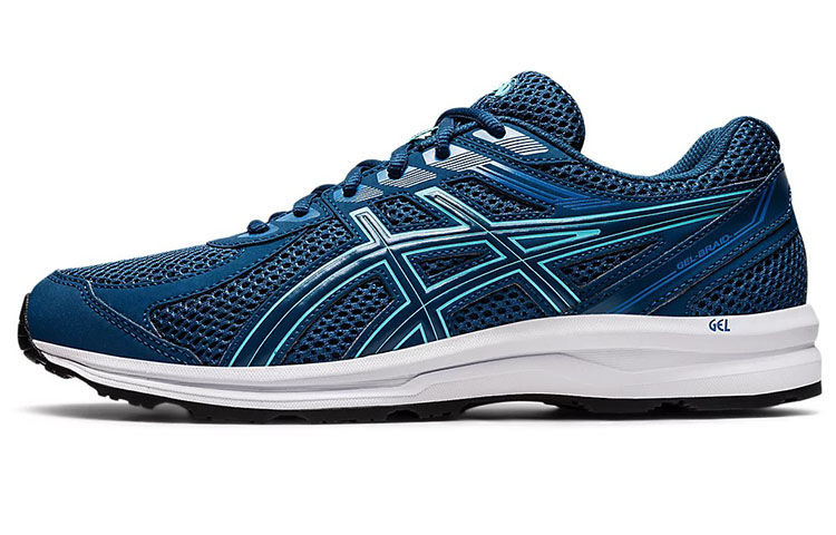 Asics Gel Braid Fabric Low top Running Shoes Men's Blue