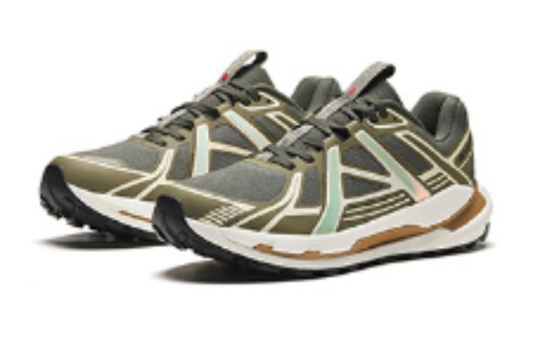 Anta Abrasion Resistant Abrasion Resistant Low top Running Shoes Men’s Green