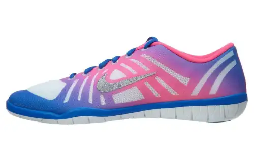 Nike Free 3.0 Studio Dance P Hyper Cobalt Metallic Silver Hyper Pink Women's