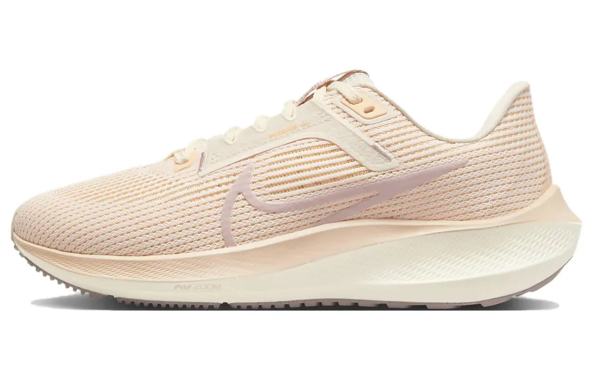 Nike Air Zoom Pegasus 40 Low top Running Shoes Women's White Pink