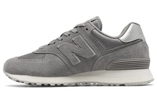 New Balance NB 574 Low top Running Shoes Women's Gray Silver