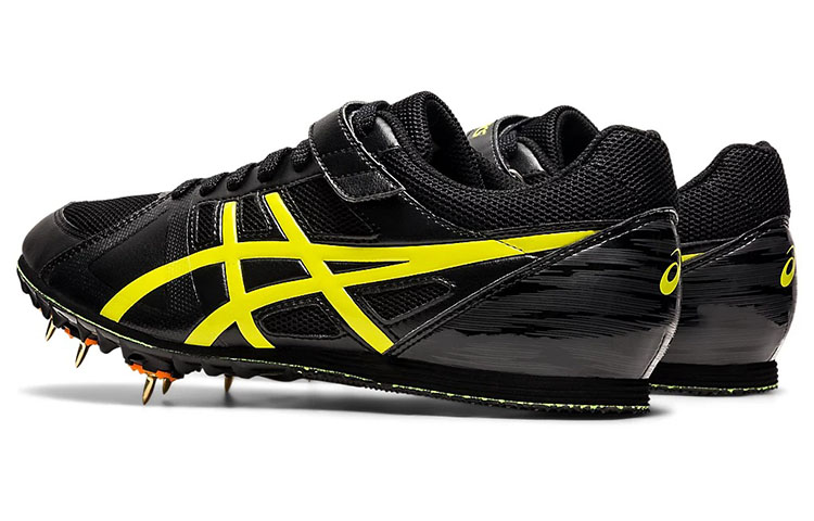 ASICS Heatflat Fr 7 Professional Athletics Black Yellow
