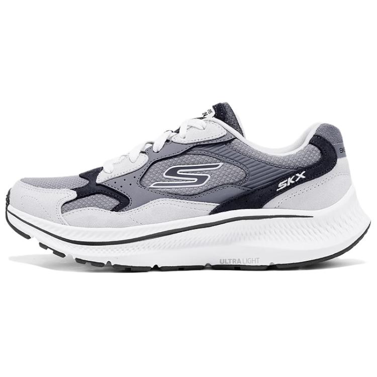 Skechers Women’s GO Textile, Synthetic Leather Low top Running Shoes Women’s Gray