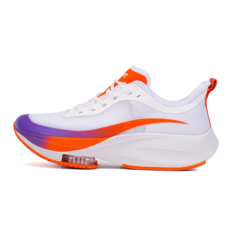 VOIT Running Shoes Unisex Low Top White Iridescent
