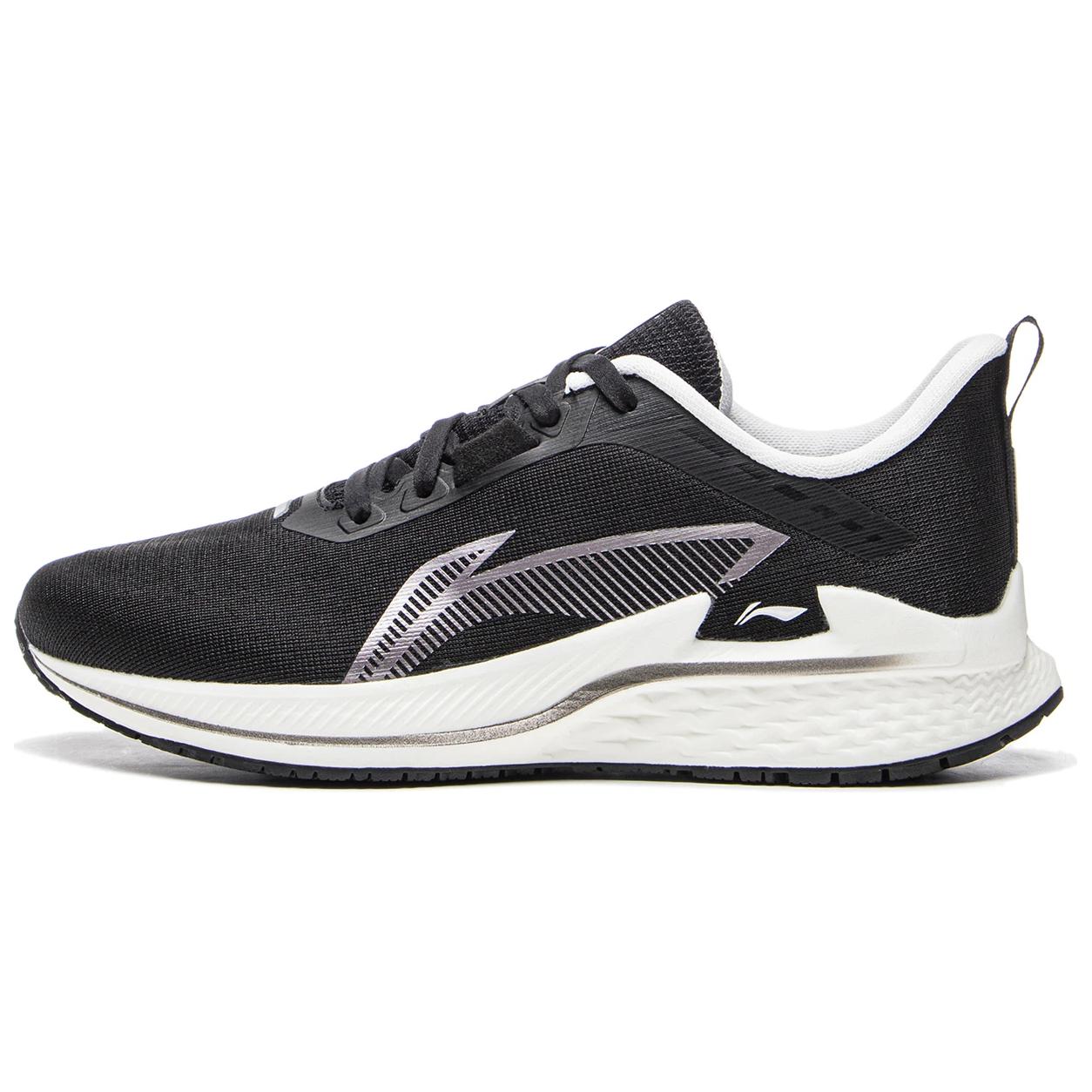 Li Ning Slip Resistant Cushioning Support Low top Casual Running Shoes Women’s Black