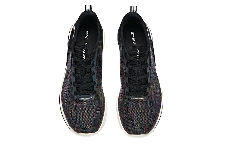 Anta Hydrogen Run II Lightweight Fabric Cushioning Slip Resistant Abrasion Resistant Breathable Low top Running Shoes