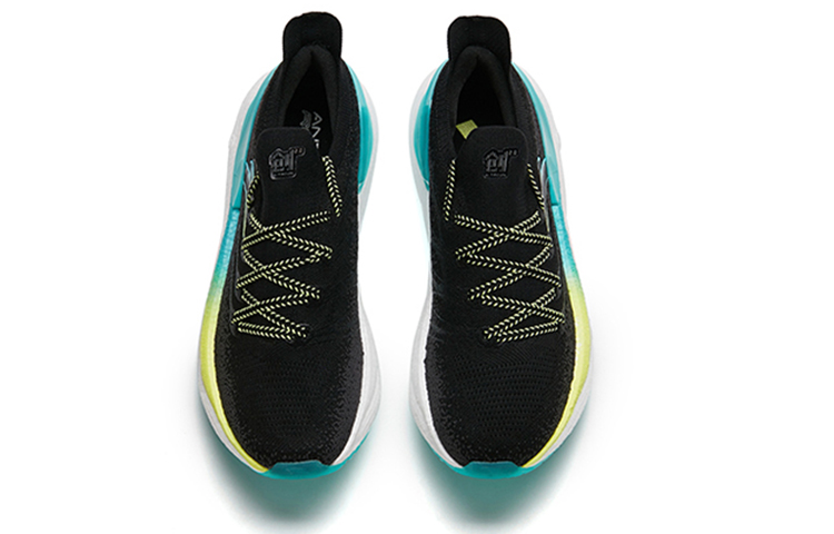 ANTA Chuang 2.0 Pro Running Shoes Men’s Low Top Black/Yellow/Blue