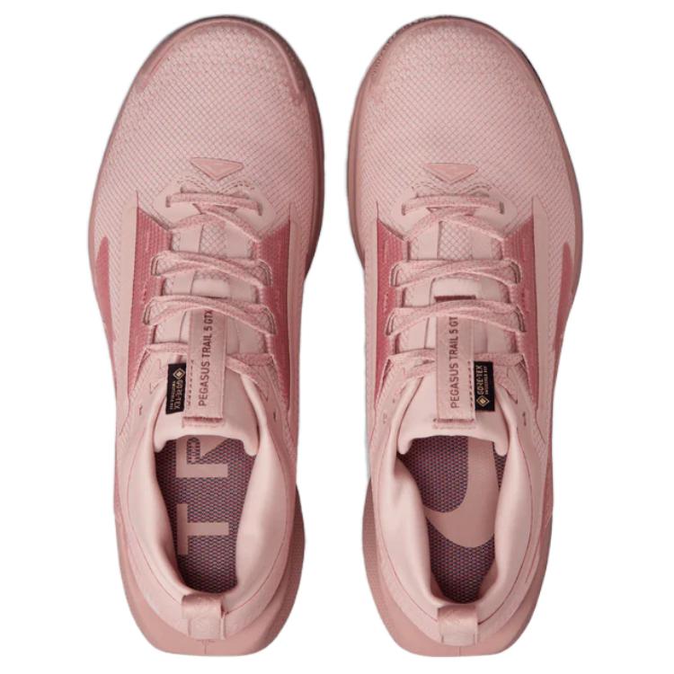 Nike React Pegasus Trail 5 Gore Tex Pink Oxford Red Sepia Red Stardust Women’s
