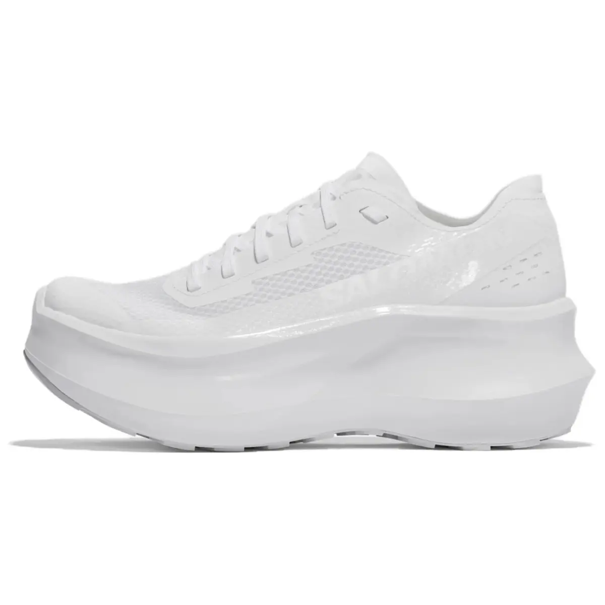 COMME DES GARÇONS x SALOMON Phantasm Mesh Slip Resistant Abrasion Resistant Low top Running Shoes Women's White