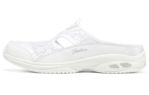 Skechers Commute Time Comfortable Casual Slippers Women's White