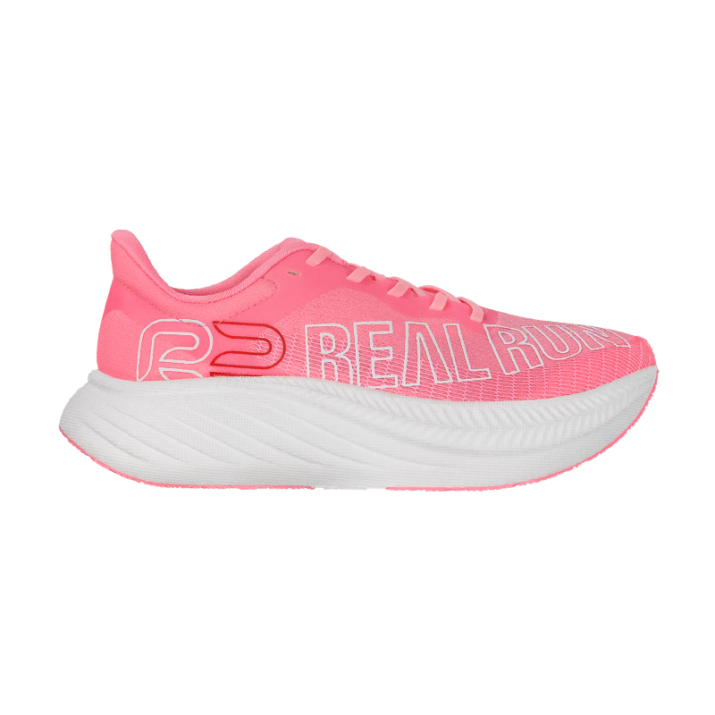 R2 REALRUN Running Shoes Unisex Low Top Bright Rose Red