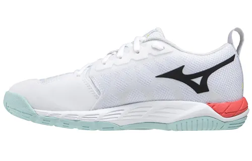 Mizuno Supersonic 2 Slip Resistant Abrasion Resistant Low top Running Shoes Women's White Black