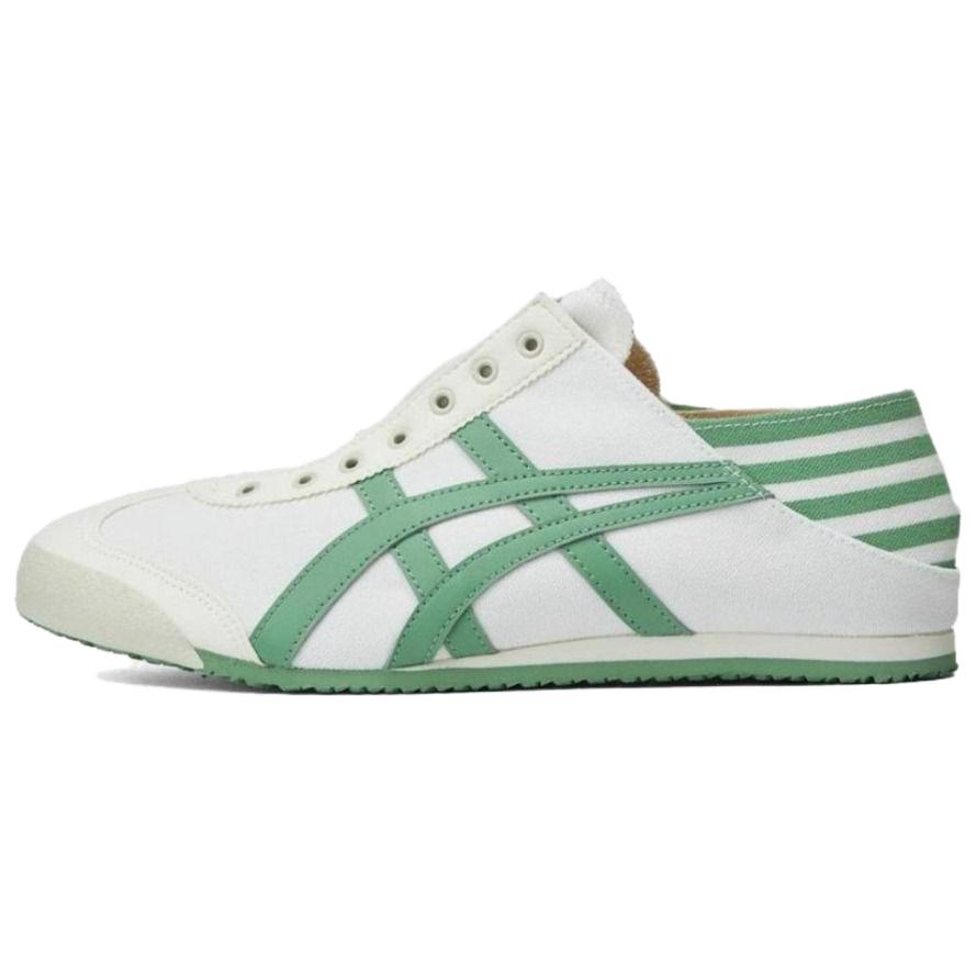 Кроссовки Onitsuka Tiger MEXICO 66 (бело-зеленые)