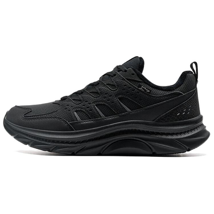 XTEP Abrasion Resistant Slip Resistant Low top Casual Running Shoes Women’s Black