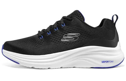 Skechers Vapor Foam Cloud Trail Mesh Low top Casual Shoes Men's Black White Blue