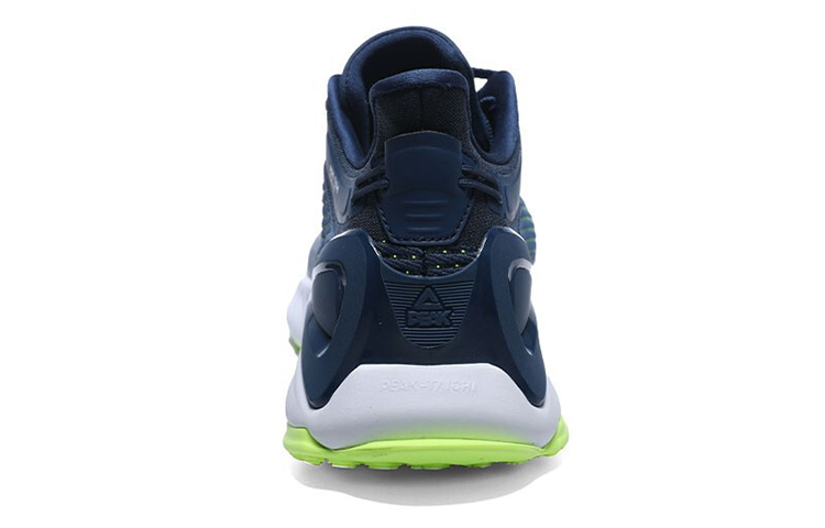 PEAK Fashion Cushioning Slip Resistant Abrasion Resistant Low top Running Shoes Men’s Dark Sea Blue Cushioning