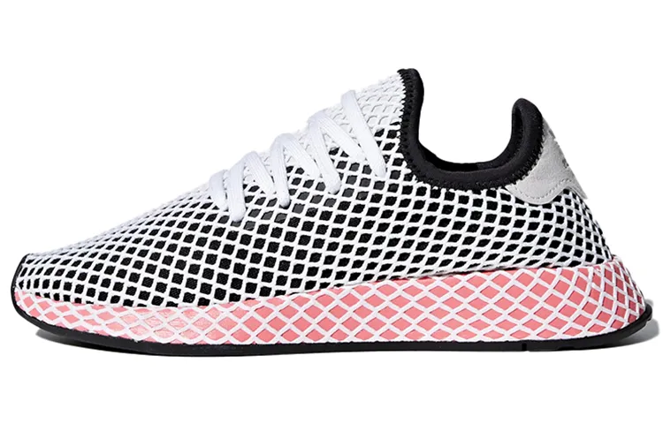 Deerupt Wmns Adidas Originals 'Black Pink Rose' Women's