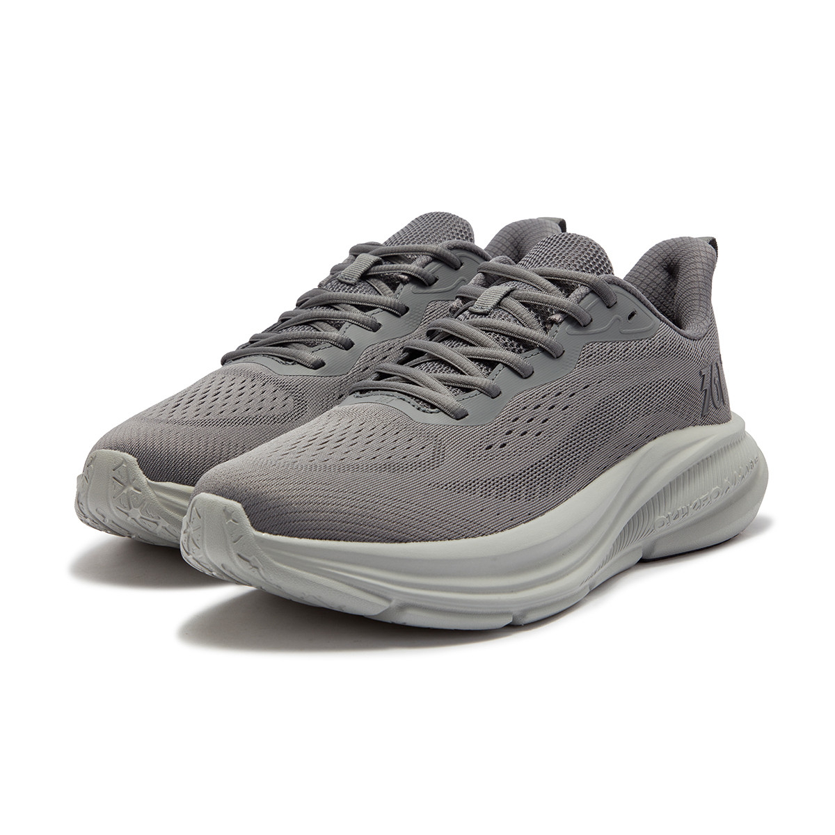 361° Cushioning, Wear Resistant Low top Casual Running Shoes Men’s Smoke Gray Recycling Gray