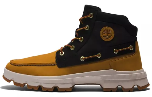 Timberland Chukka Ankle Length Outdoor Boots Black Brown