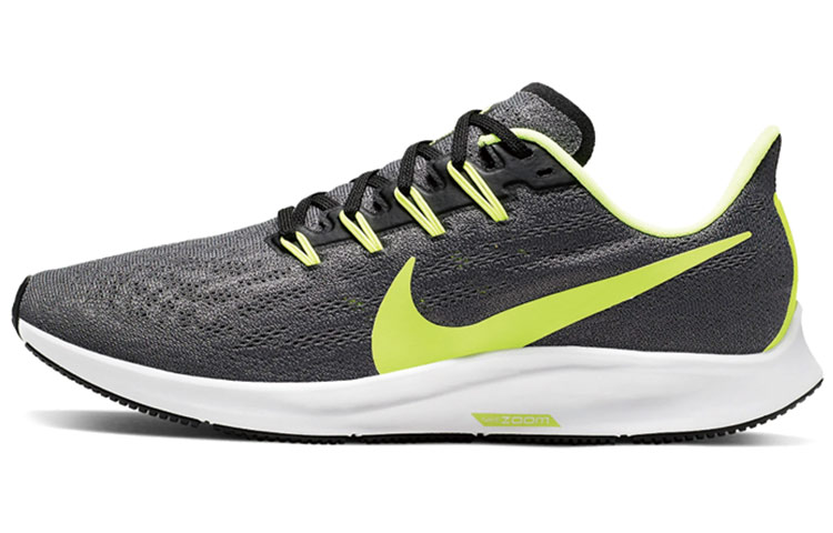 Nike Pegasus 36 sports shock-absorbing wear-resistant balance low-top casual running shoes men's fluorescent green and black
