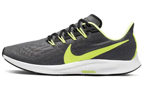 Nike Pegasus 36 sports shock-absorbing wear-resistant balance low-top casual running shoes men's fluorescent green and black
