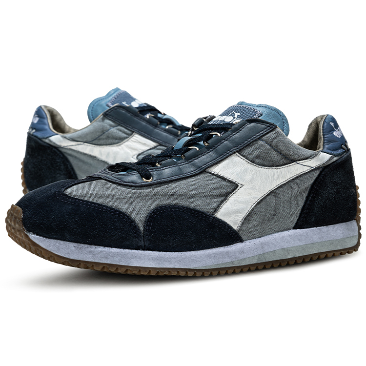 Diadora Running Shoes Unisex Dark Blue/Gray Blue