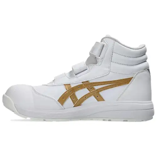 ASICS Winjob Abrasion Resistant High top Casual Shoes Men's White