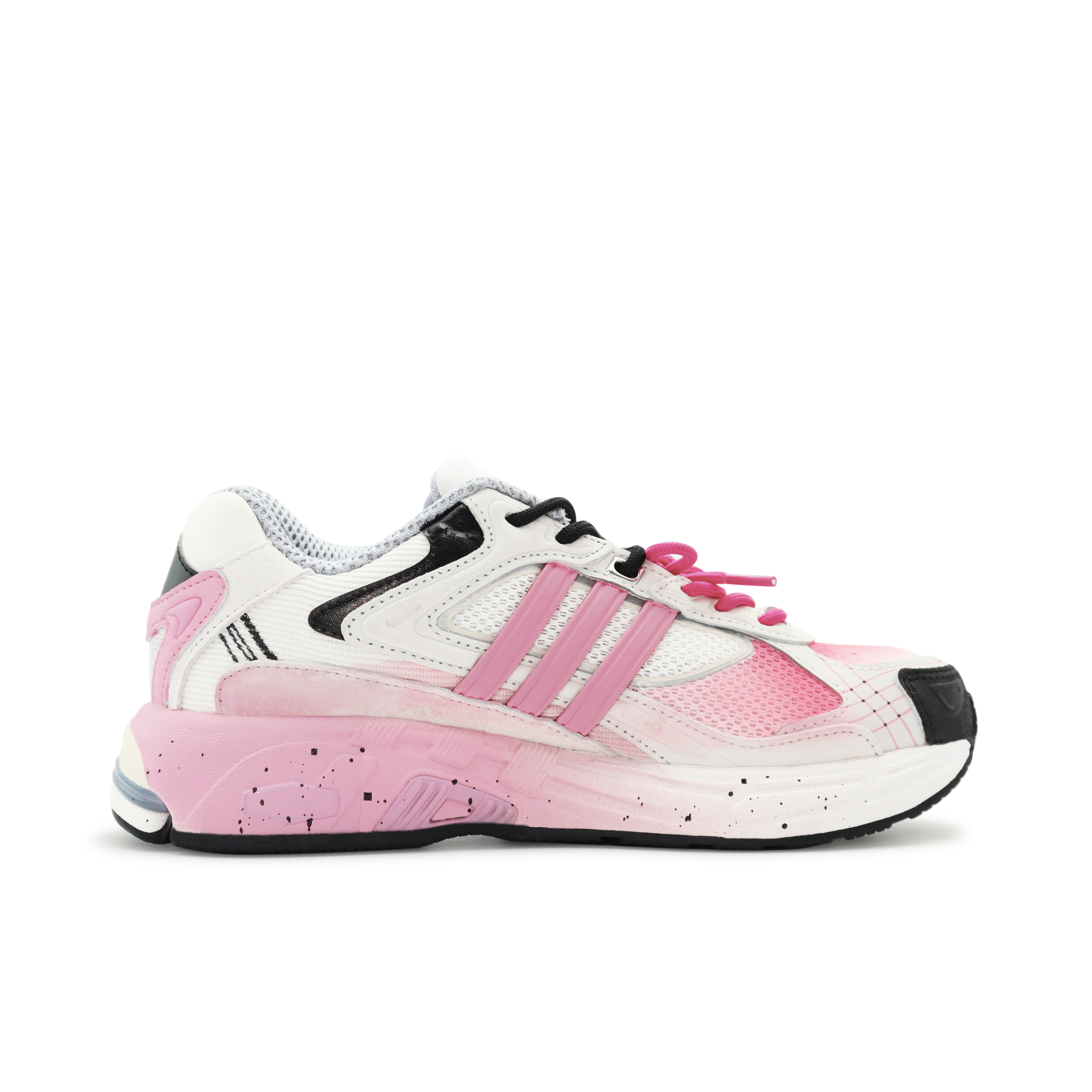 Adidas Originals Response Slip Resistant Abrasion Resistant Low top Running Shoes Unisex Gray Pink