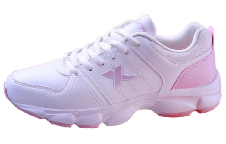 XTEP Waterproof And Warm Low top Running Shoes Women’s Beige Pink